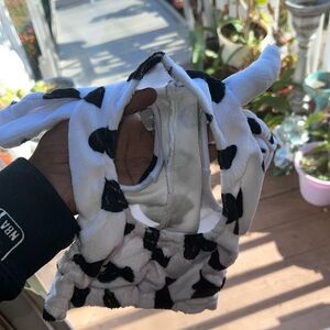 Cow pet headpiece